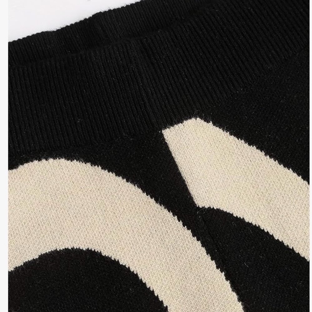 Cider Everyday Illusion Psychedelic Swirl Wide Leg Pants - EUC, sz small - Picture 3 of 4